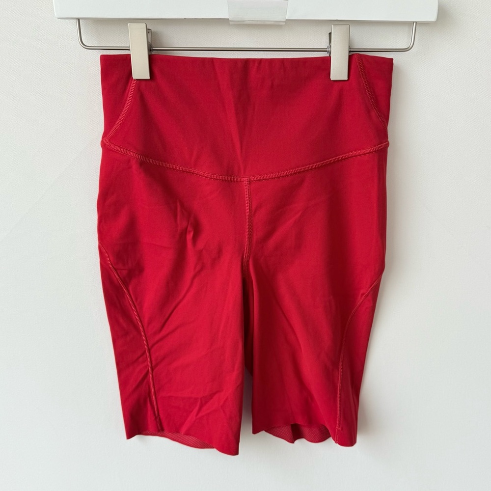 Lululemon Base Pace High-Rise Short 8" Dark Red size 4 style W7BQ9S